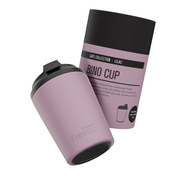 Reusable Cup | Bino 227ml/8oz - Lilac Made By Fressko Coffee cup