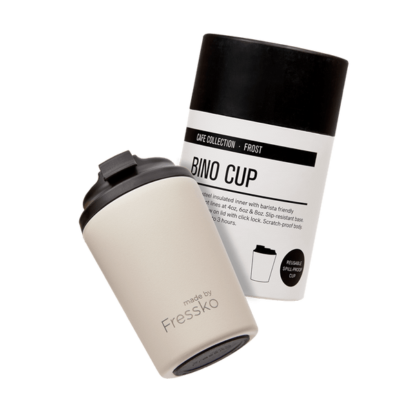 Reusable Cup | Bino 227ml/8oz - Frost Made By Fressko Coffee cup