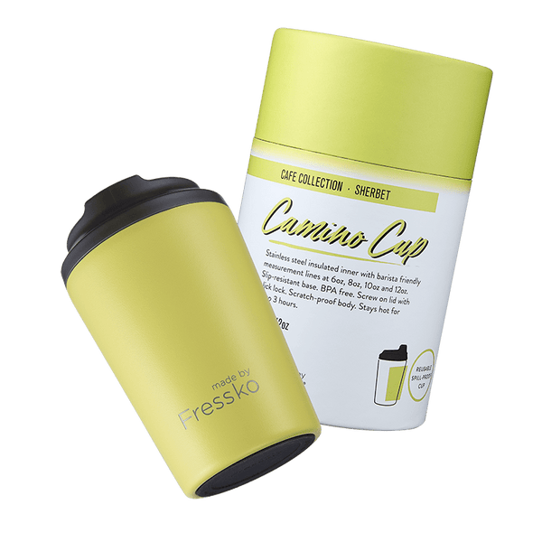 Reusable Cup | Camino 12oz - Sherbet Made By Fressko Coffee cup