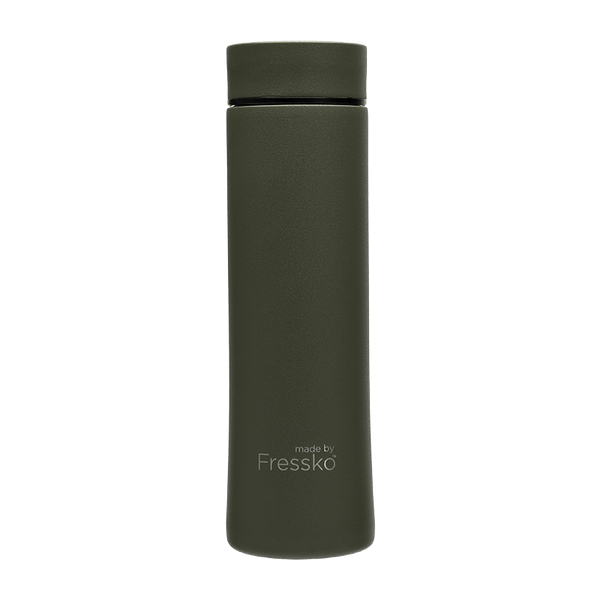 Infuser Flask | MOVE 660ml - Khaki Made By Fressko Stainless Steel Infuser Flask